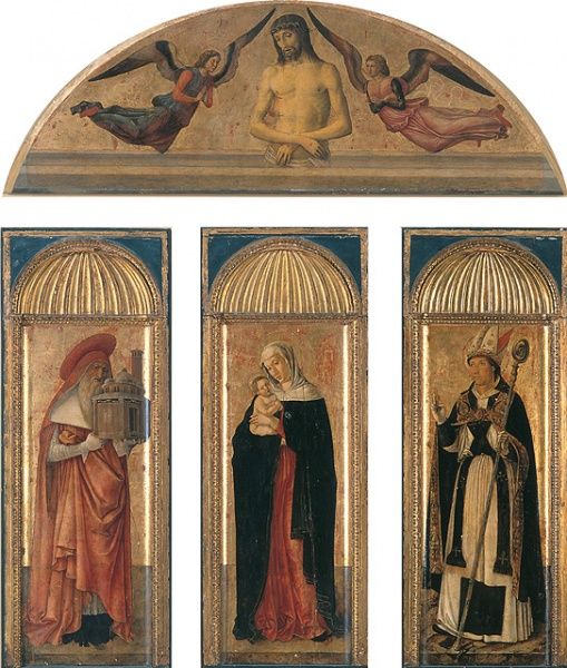 Immagine:Bellini - Trittico della Madonna con Bambino e Santi.jpeg