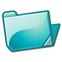Immagine:Folder cyan open.png