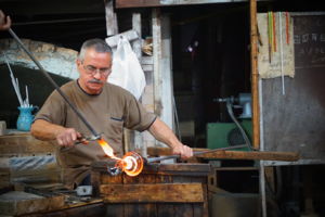 Lavorazione del vetro